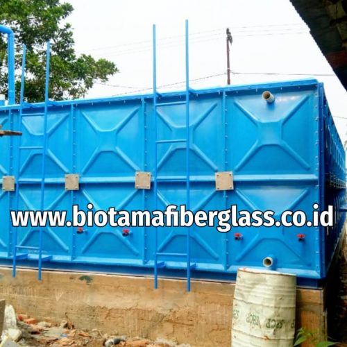 CV. Biotama Anugerah Sentosa - Panel Rooftank - Tangki air panel - Roof tank fiberglass 120m3 - Tangki Fiberglass