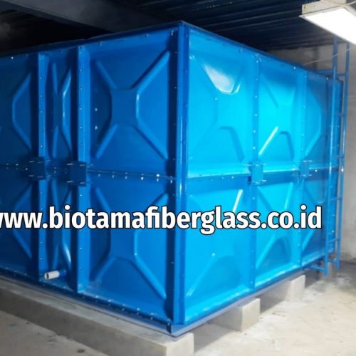CV. Biotama Anugerah Sentosa - Setting Tangki Air Panel - Panel Roof tank - GWT - Water Rooftank fiber